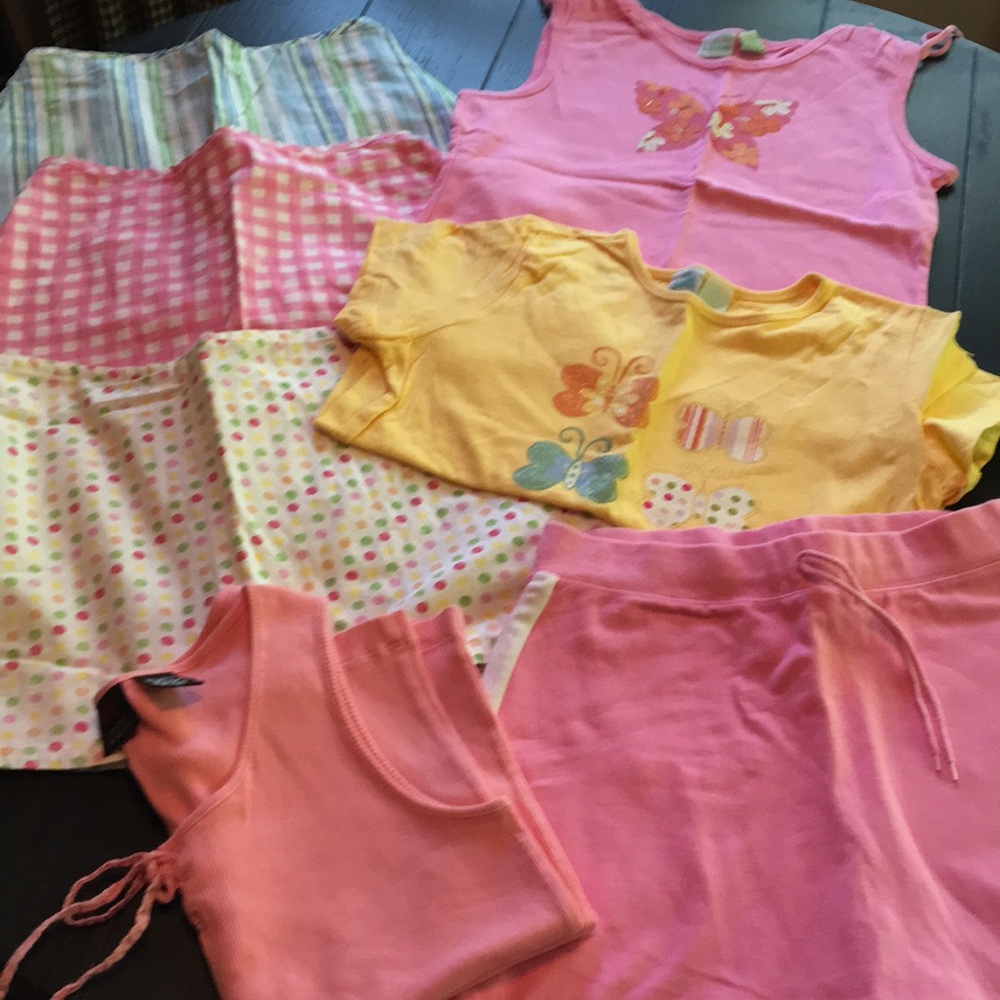 Summer Skort & Tops LOT Sz XL 14 16